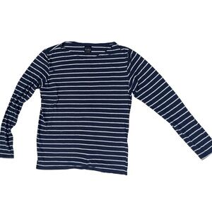 Men’s Zara Blue and White Long Sleeve Nautica Tee Shirt